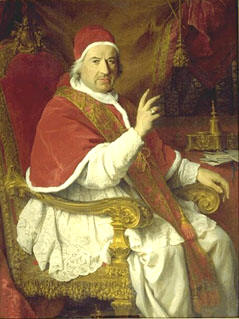 Portrait of Benedict XIV