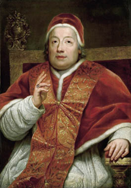 Protrait of Clement XIII