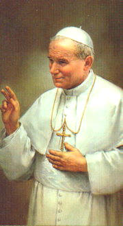 Painting of John Paul II