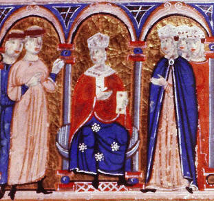Innocent IV at court