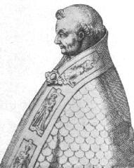 Caricature of Stephen IX (X)