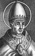 16th century woodcut of St. Felix III