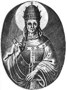 Woodcut of Gregory X