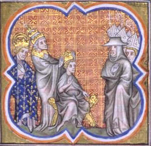 Illumination of Hadrian IV
