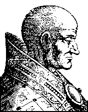 17th century drawing of Sergius III